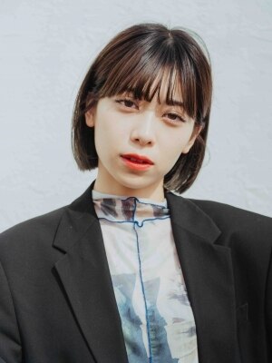 丸みボブスタイル